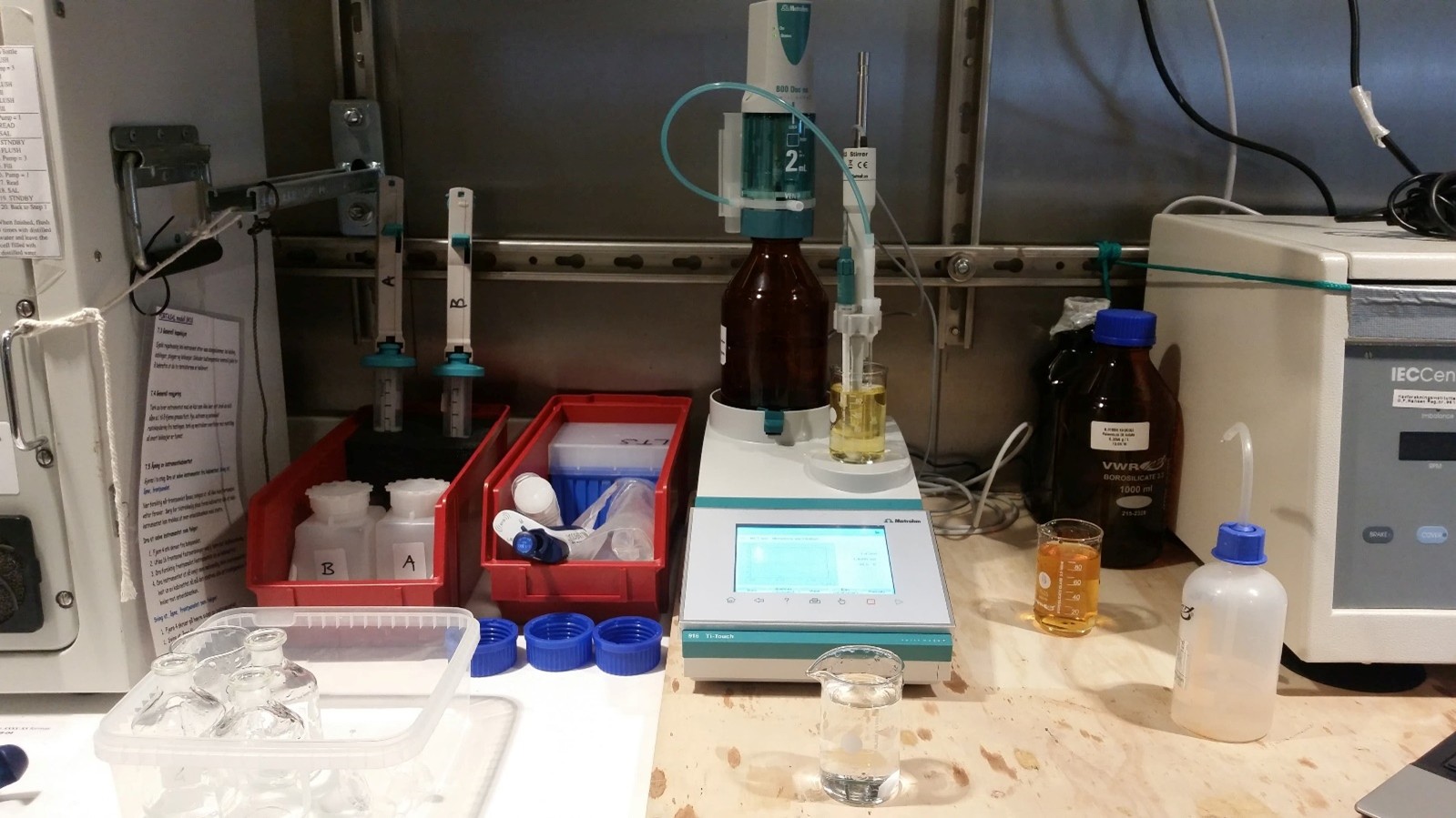 Winkler titration system