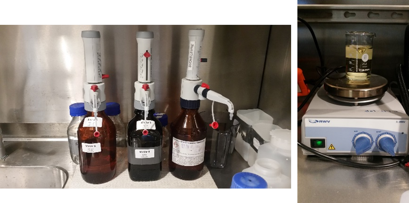 Dispensers for reagents